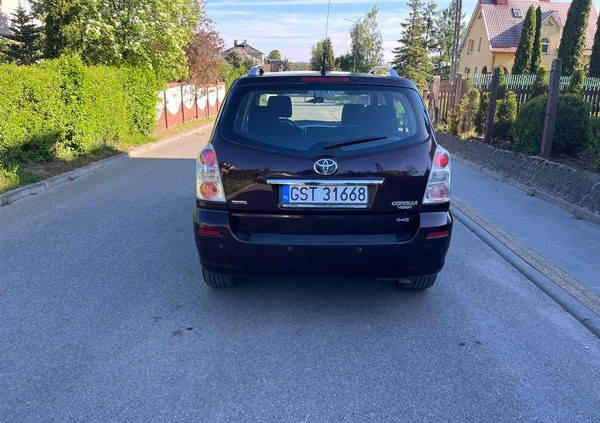 Toyota Corolla Verso cena 12900 przebieg: 14500, rok produkcji 2008 z Nisko małe 29